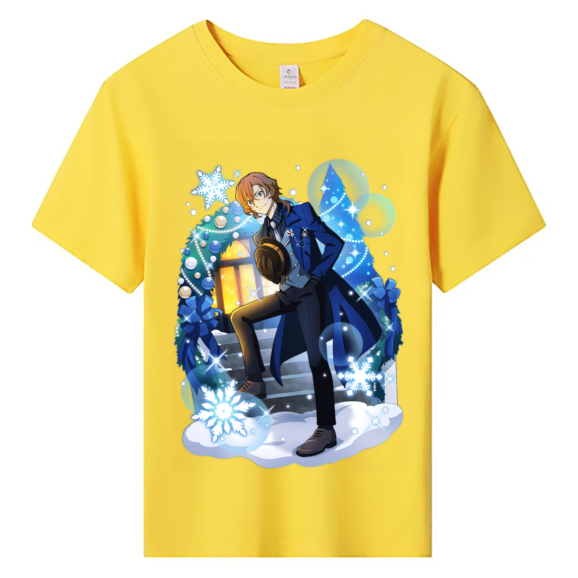 （画像用） 文豪ストレイドッグス Bungo Stray Dogs 綿100％キッズTシャツ（フロントプリント）