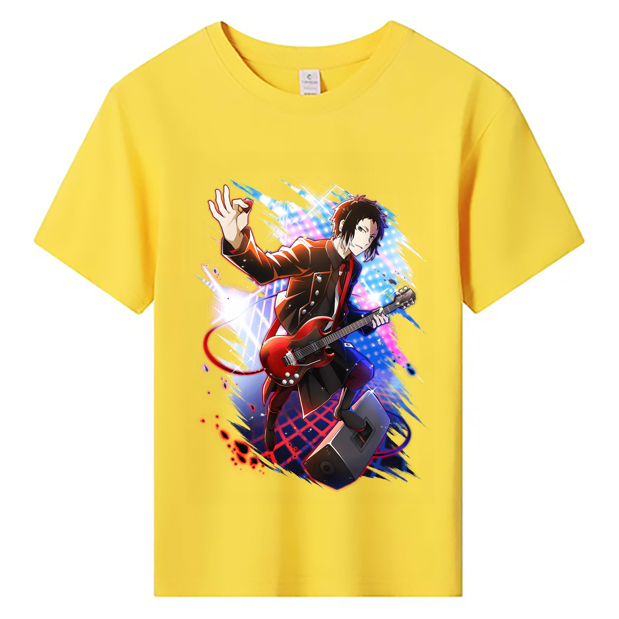 （画像用） 文豪ストレイドッグス Bungo Stray Dogs 綿100％キッズTシャツ（フロントプリント）