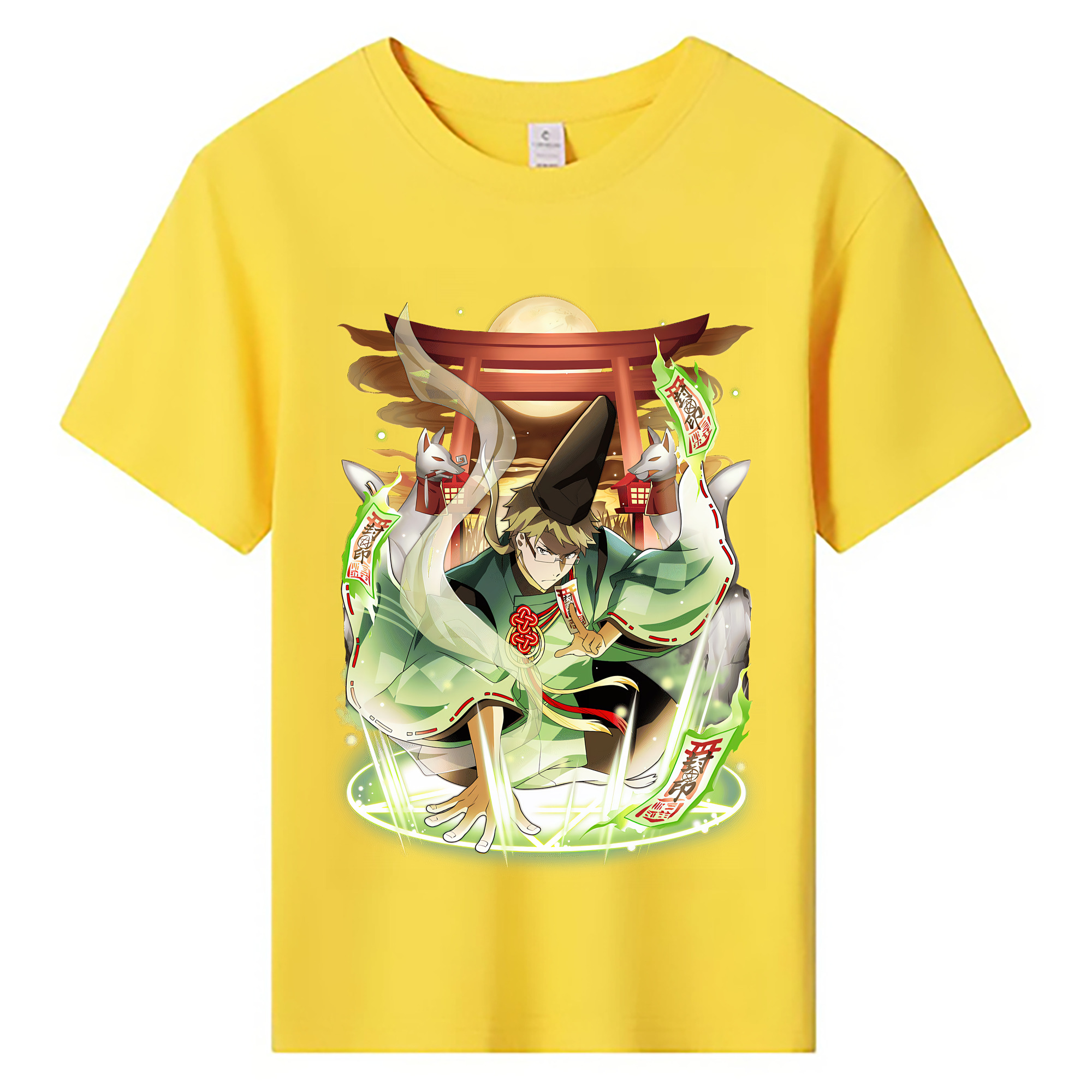 （画像用） 文豪ストレイドッグス Bungo Stray Dogs 綿100％キッズTシャツ（フロントプリント）