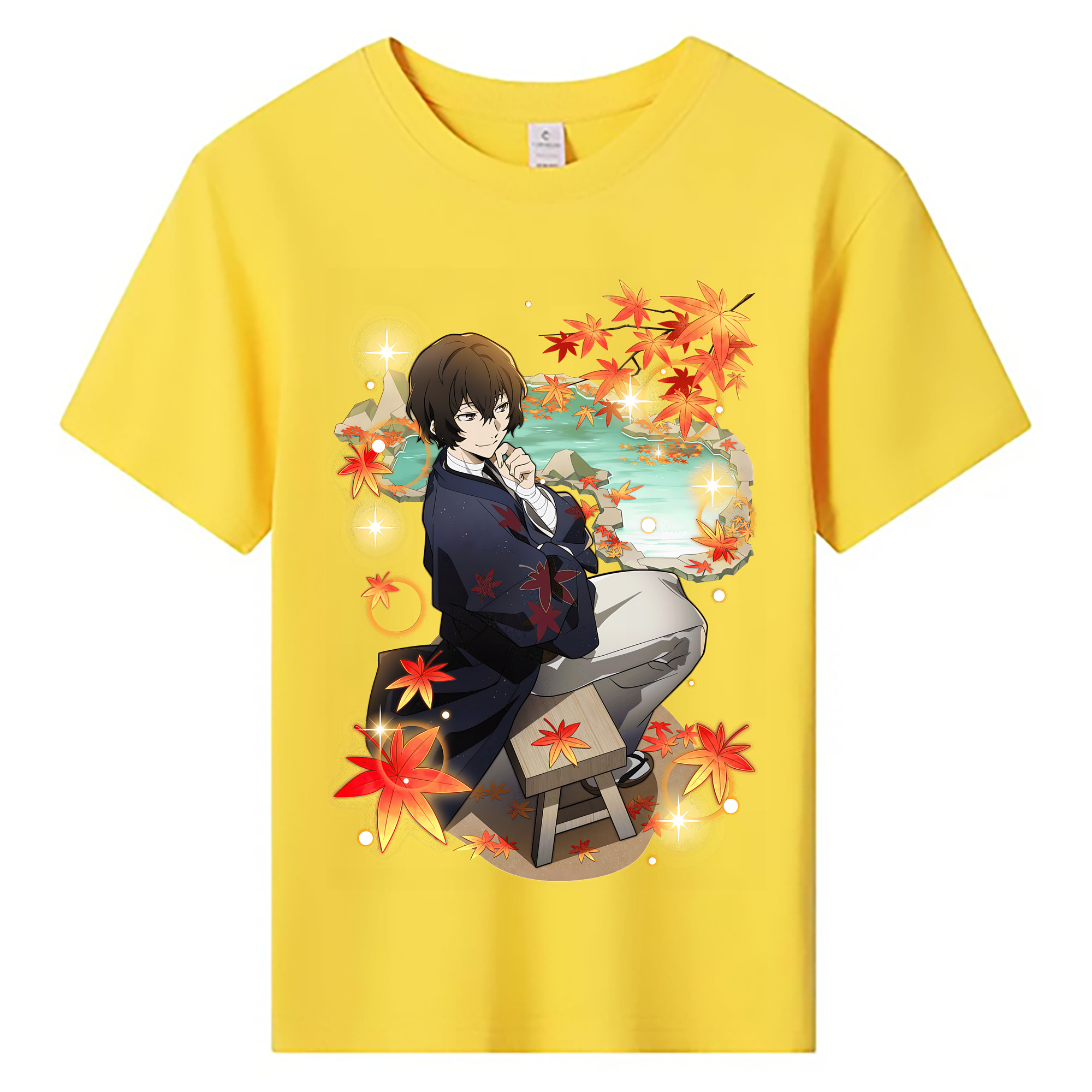 （画像用） 文豪ストレイドッグス Bungo Stray Dogs 綿100％キッズTシャツ（フロントプリント）