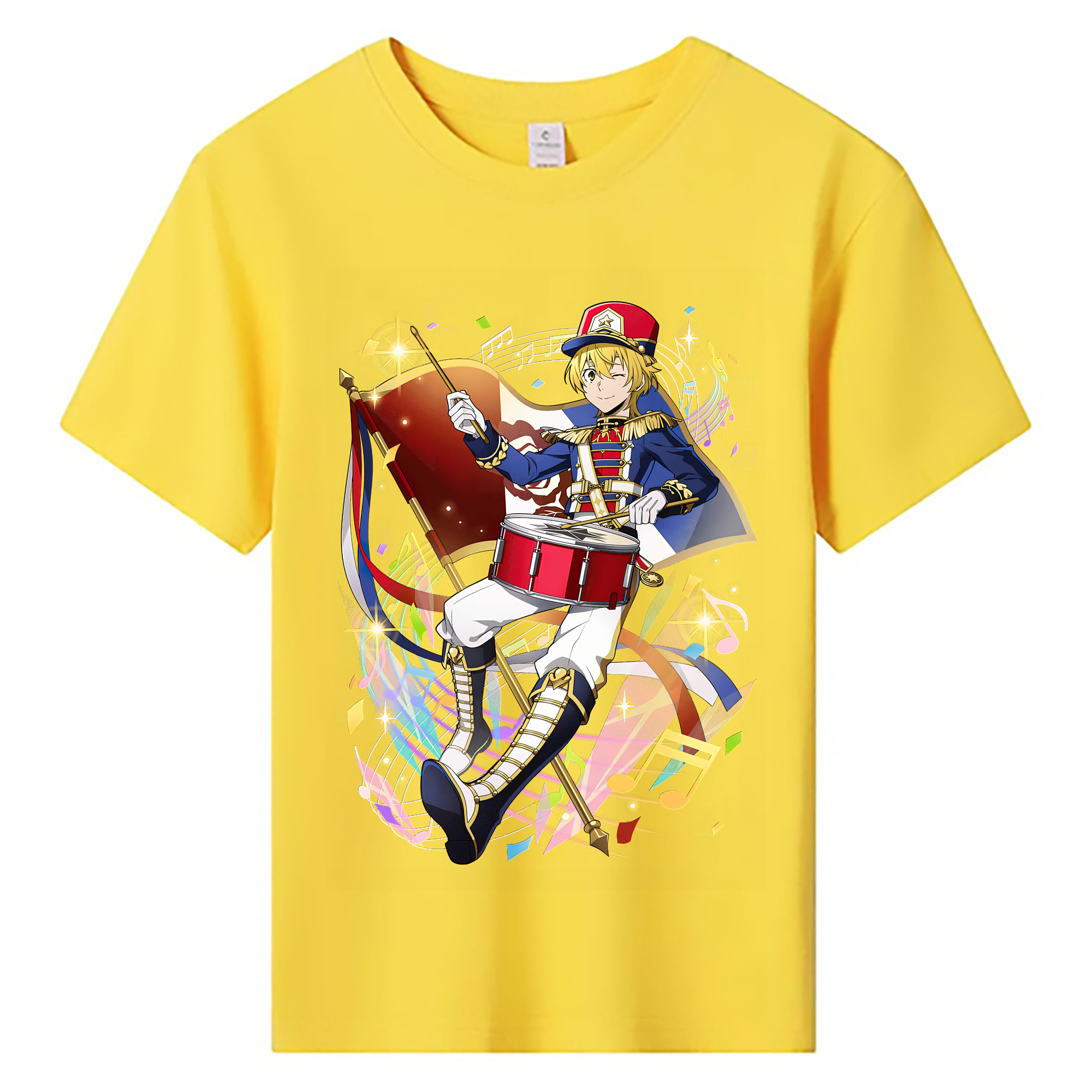 （画像用） 文豪ストレイドッグス Bungo Stray Dogs 綿100％キッズTシャツ（フロントプリント）