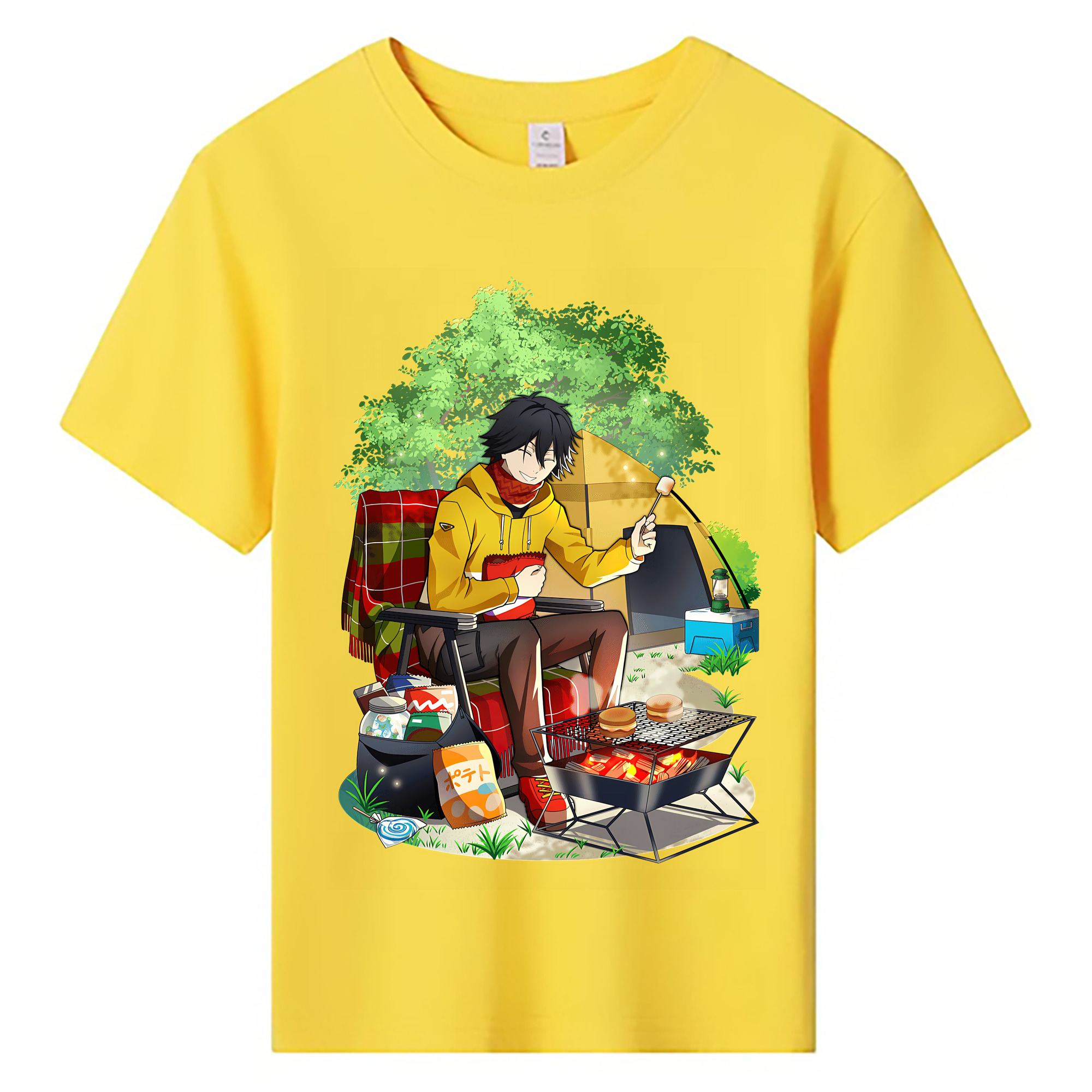 （画像用） 文豪ストレイドッグス Bungo Stray Dogs 綿100％キッズTシャツ（フロントプリント）