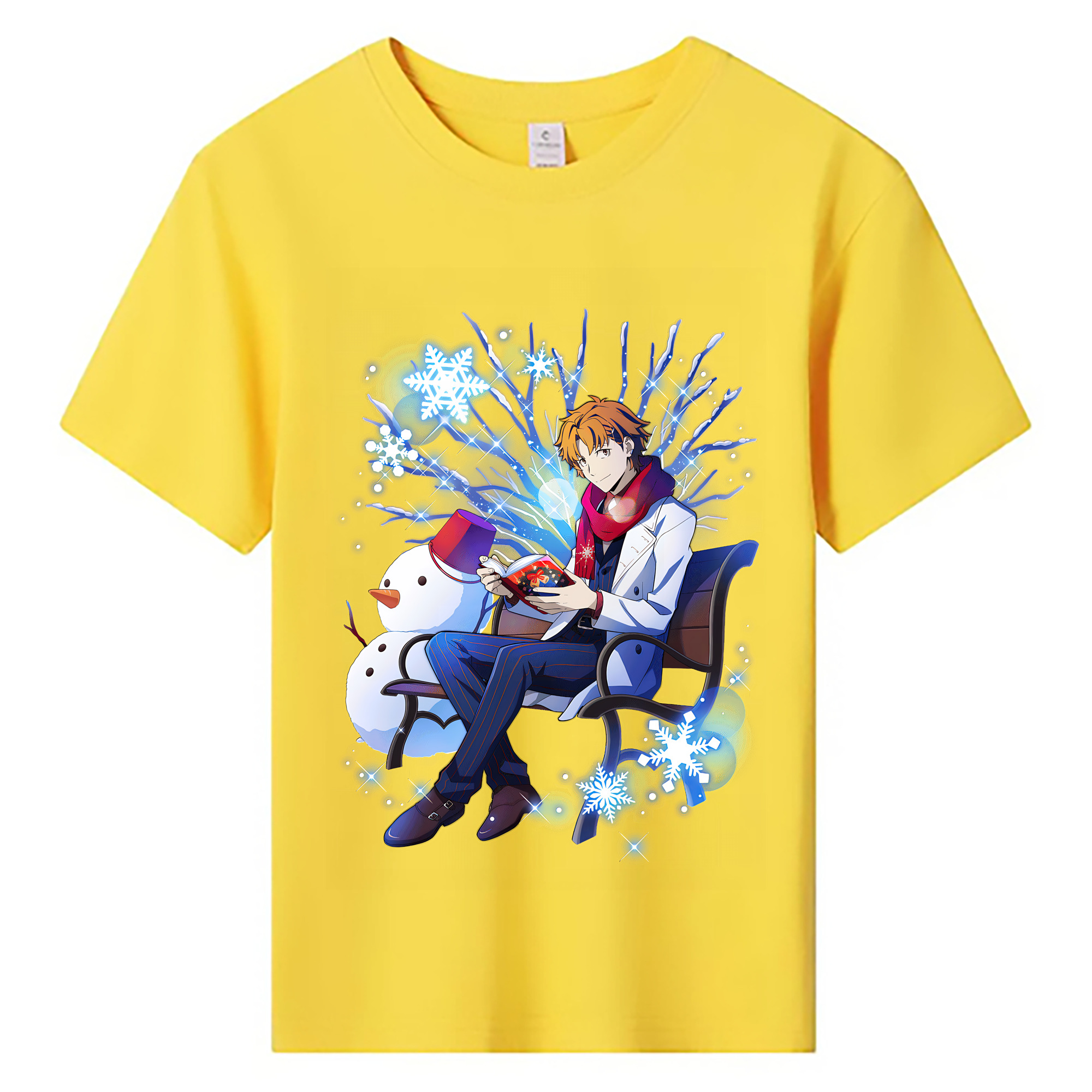 （画像用） 文豪ストレイドッグス Bungo Stray Dogs 綿100％キッズTシャツ（フロントプリント）