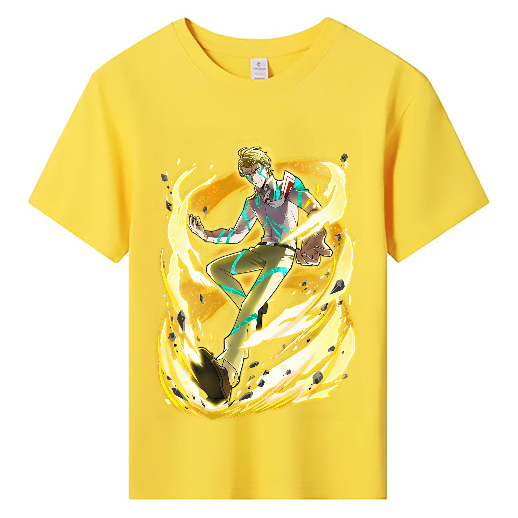 （画像用） 文豪ストレイドッグス Bungo Stray Dogs 綿100％キッズTシャツ（フロントプリント）