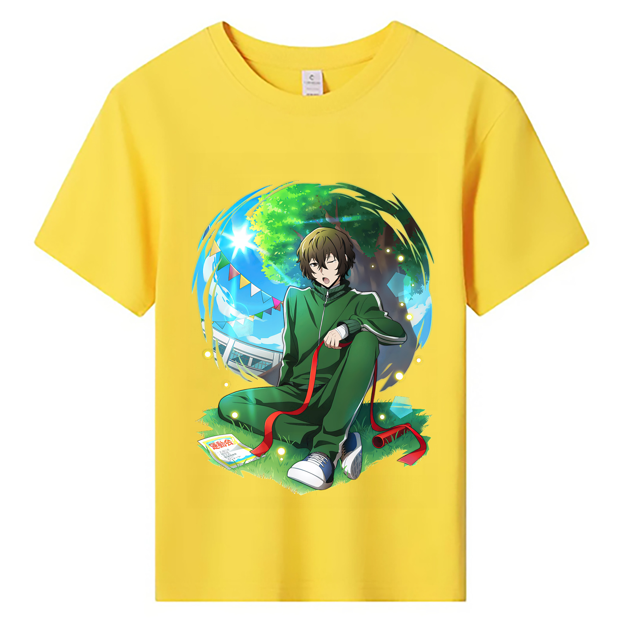 （画像用） 文豪ストレイドッグス Bungo Stray Dogs 綿100％キッズTシャツ（フロントプリント）