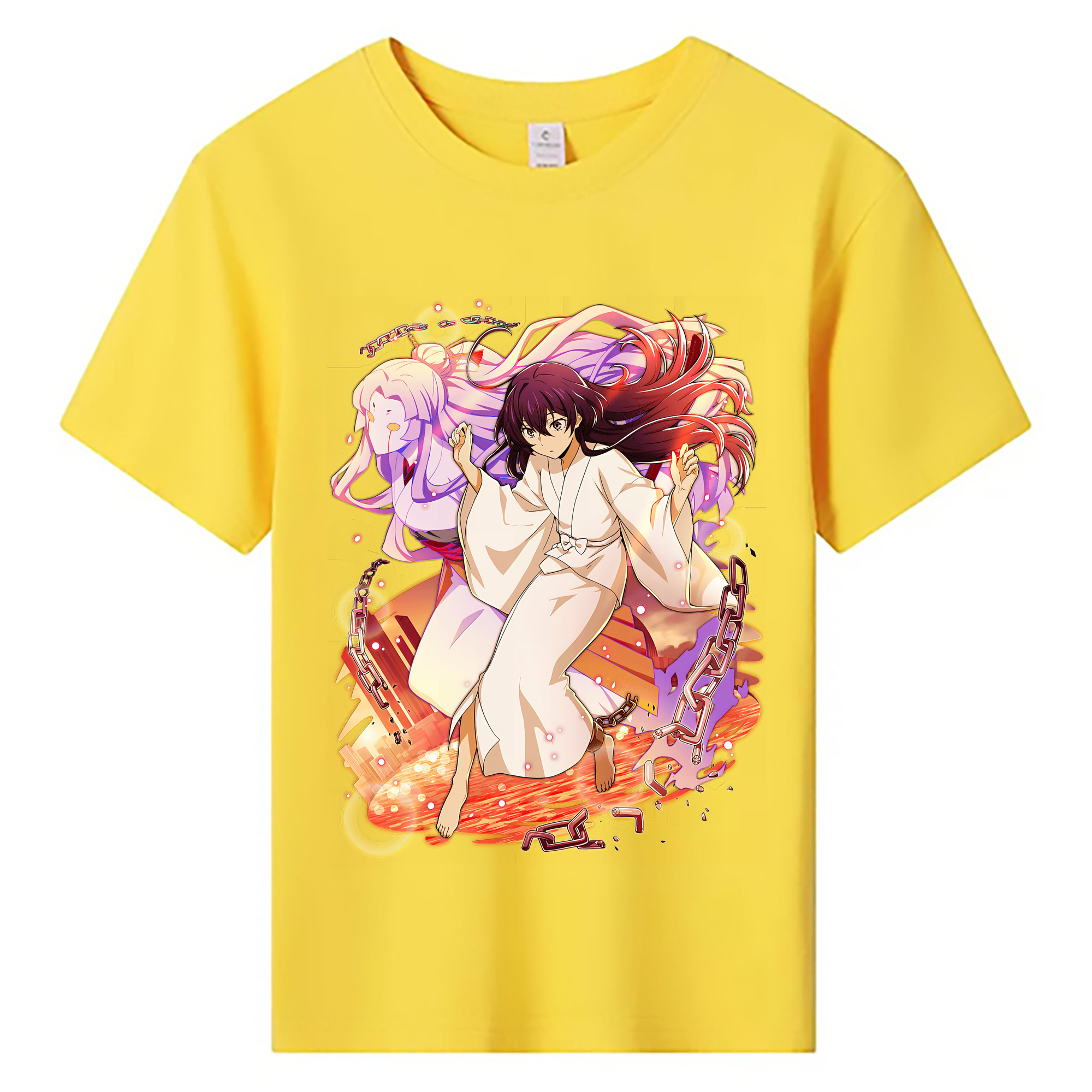 （画像用） 文豪ストレイドッグス Bungo Stray Dogs 綿100％キッズTシャツ（フロントプリント）