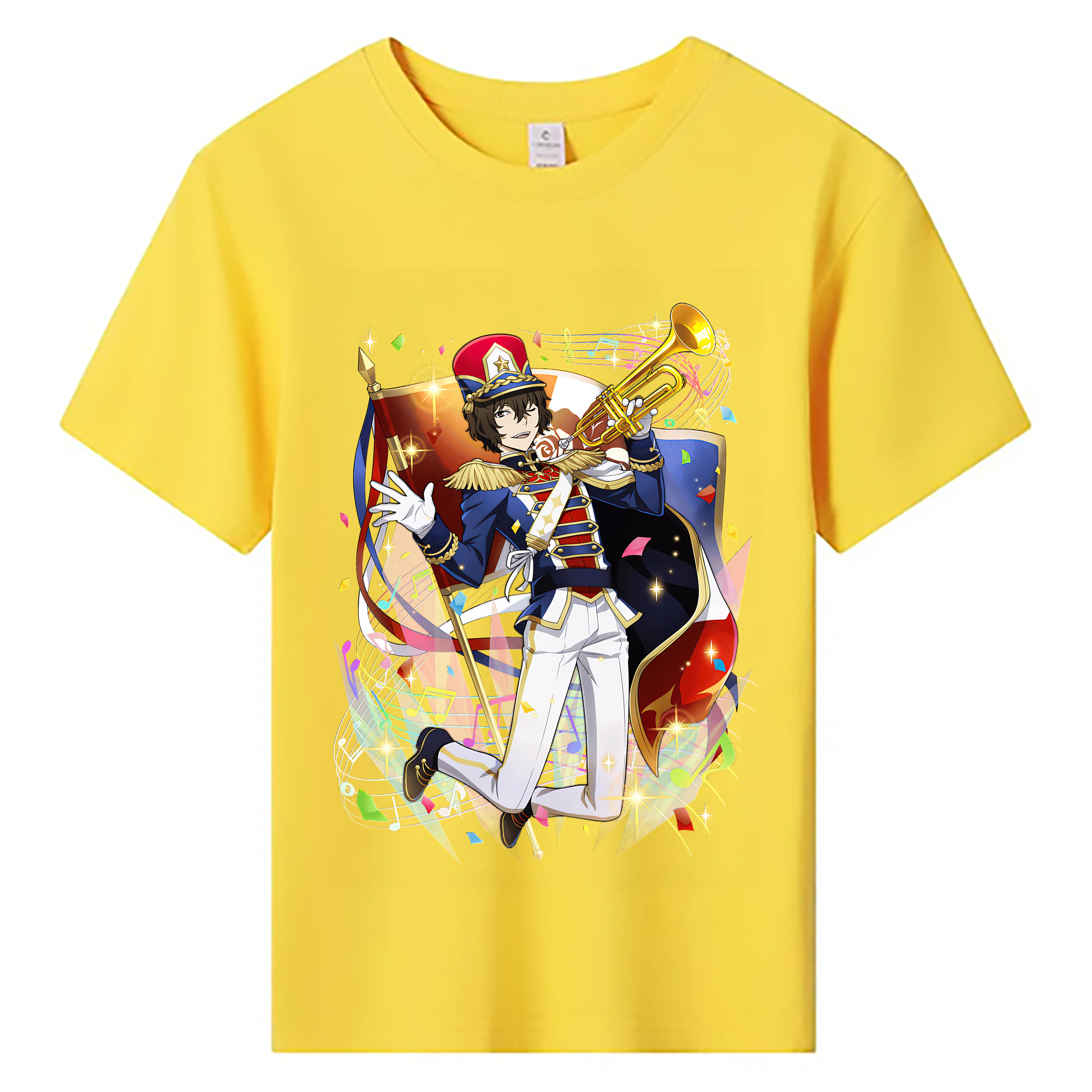 （画像用） 文豪ストレイドッグス Bungo Stray Dogs 綿100％キッズTシャツ（フロントプリント）