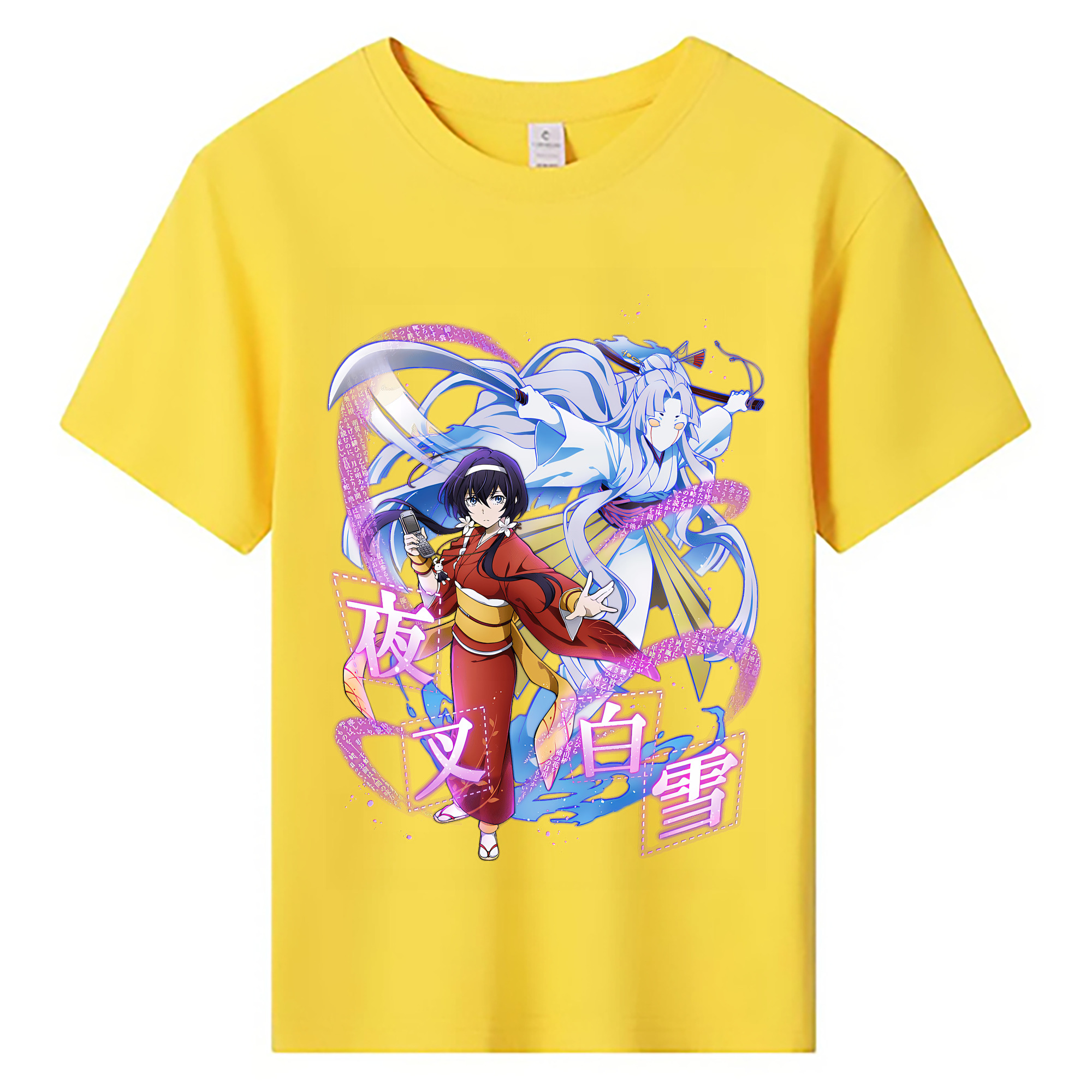 （画像用） 文豪ストレイドッグス Bungo Stray Dogs 綿100％キッズTシャツ（フロントプリント）
