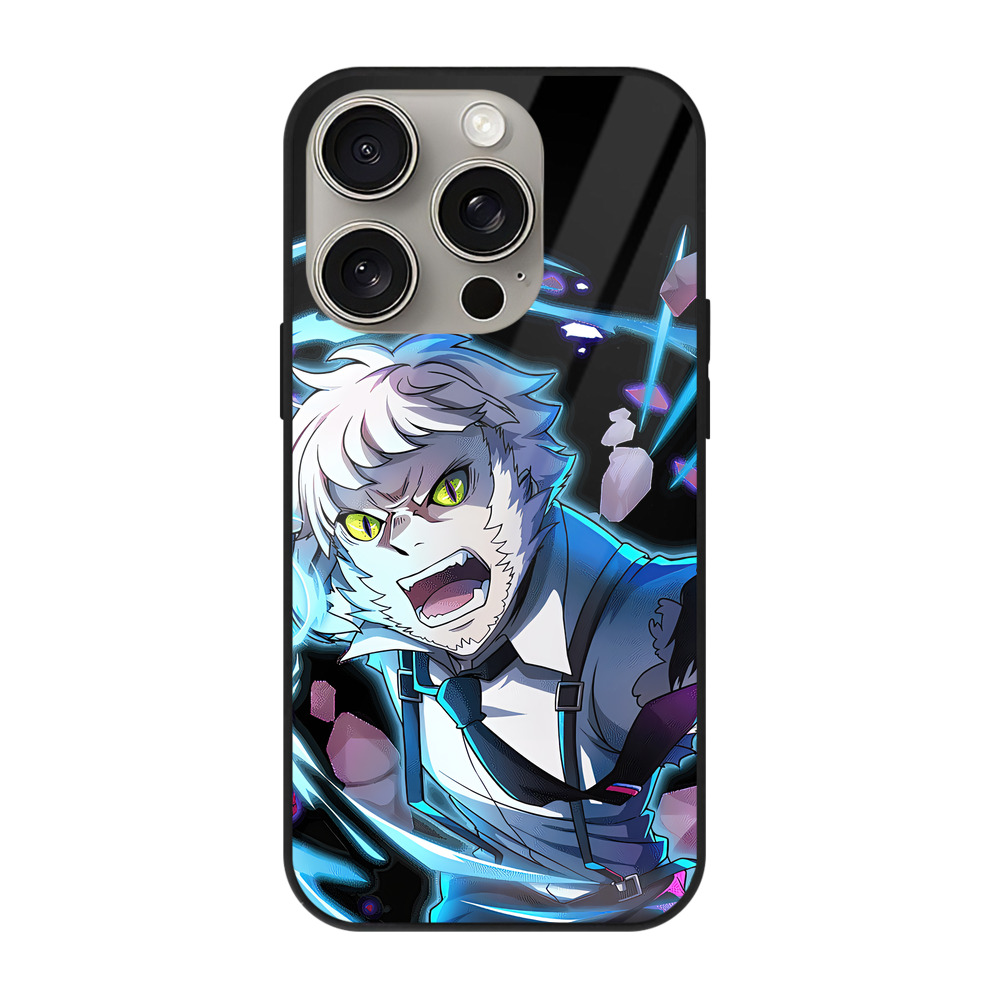 （画像用） 文豪ストレイドッグス Bungo Stray Dogs 【iPhone15Pro対応】スマホケース 耐衝撃＆黄変防止 背面ガラス
