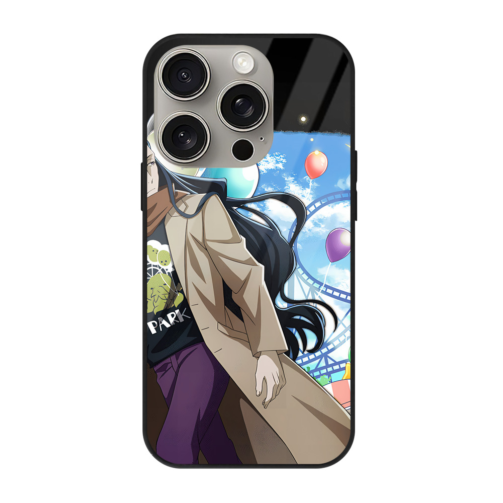 （画像用） 文豪ストレイドッグス Bungo Stray Dogs 【iPhone15Pro対応】スマホケース 耐衝撃＆黄変防止 背面ガラス