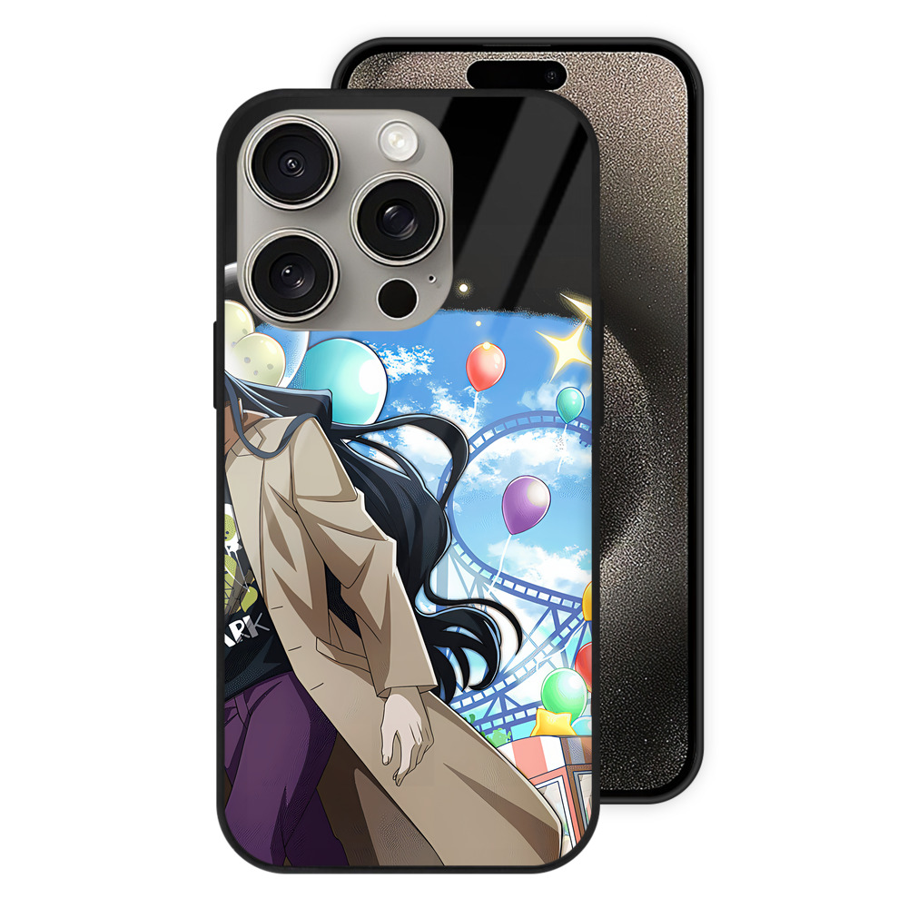 （画像用） 文豪ストレイドッグス Bungo Stray Dogs 【iPhone15Pro対応】スマホケース 耐衝撃＆黄変防止 背面ガラス