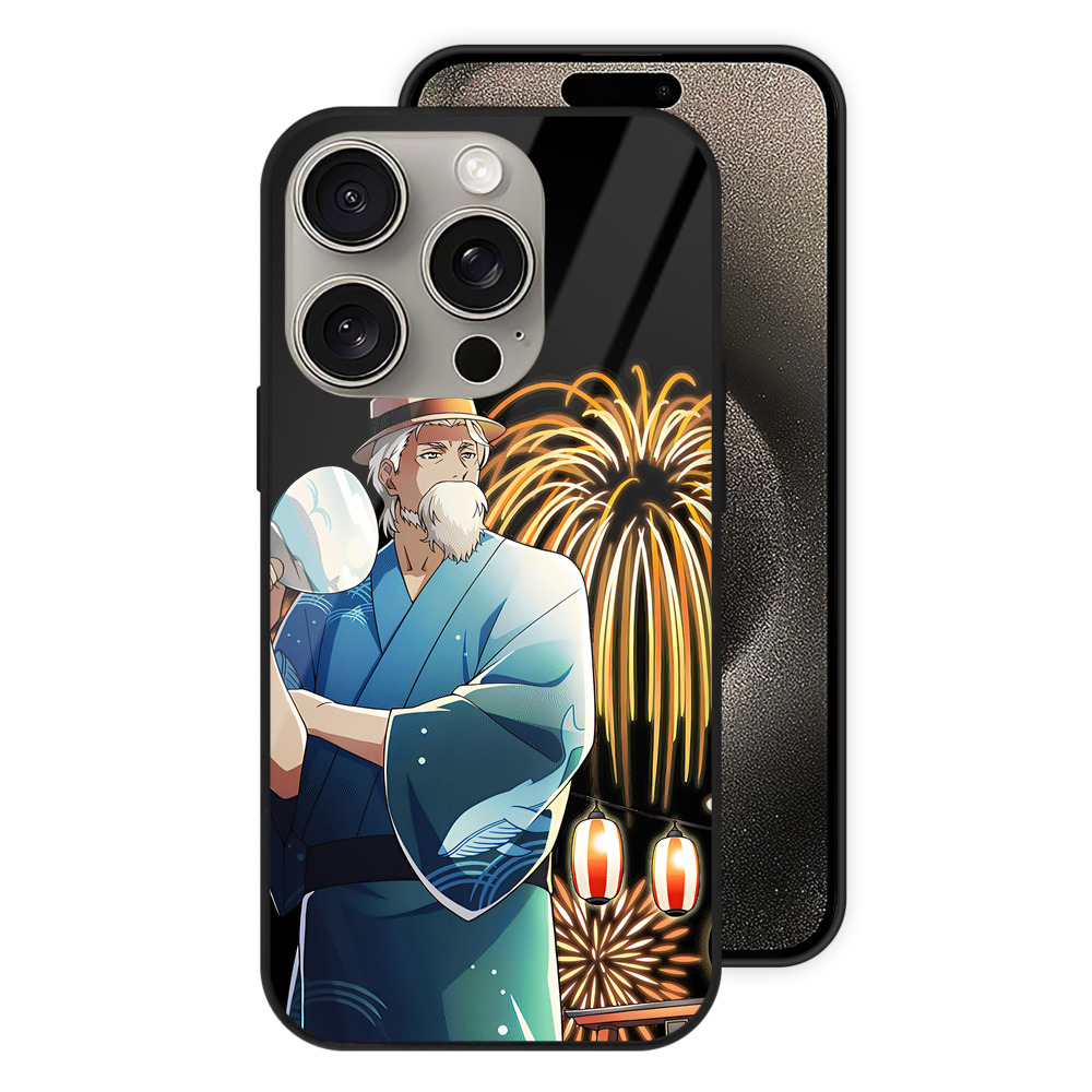 （画像用） 文豪ストレイドッグス Bungo Stray Dogs 【iPhone15Pro対応】スマホケース 耐衝撃＆黄変防止 背面ガラス