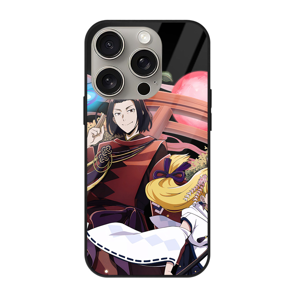 （画像用） 文豪ストレイドッグス Bungo Stray Dogs 【iPhone15Pro対応】スマホケース 耐衝撃＆黄変防止 背面ガラス