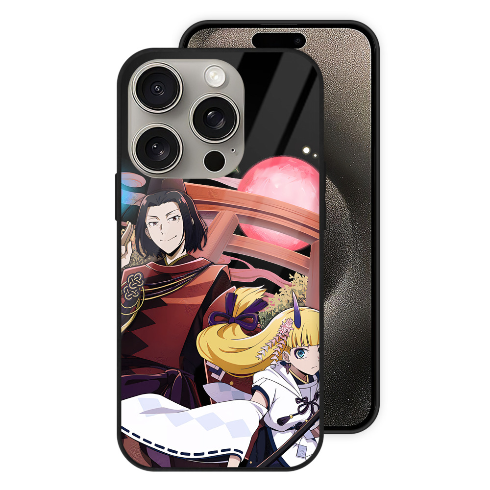 （画像用） 文豪ストレイドッグス Bungo Stray Dogs 【iPhone15Pro対応】スマホケース 耐衝撃＆黄変防止 背面ガラス