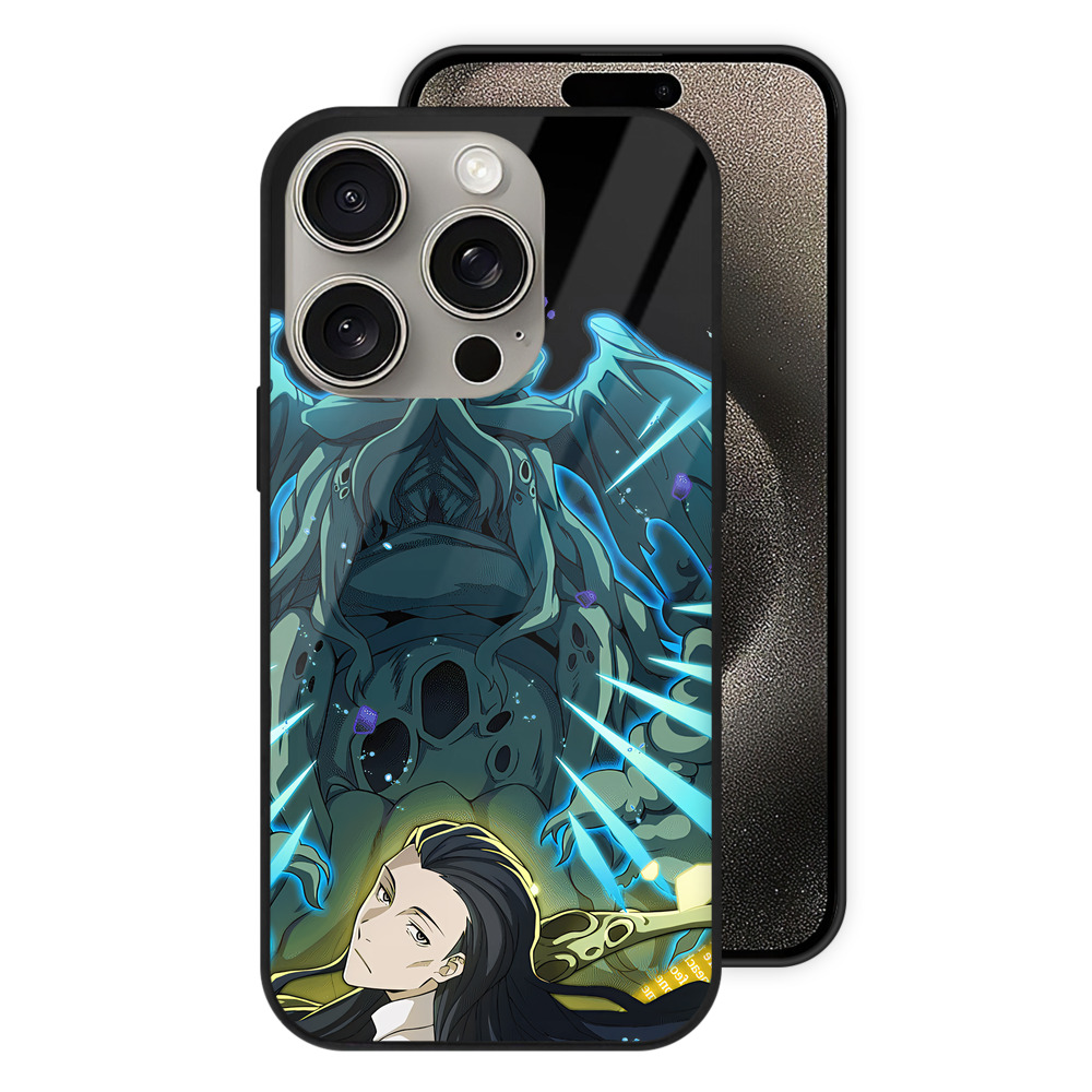 （画像用） 文豪ストレイドッグス Bungo Stray Dogs 【iPhone15Pro対応】スマホケース 耐衝撃＆黄変防止 背面ガラス