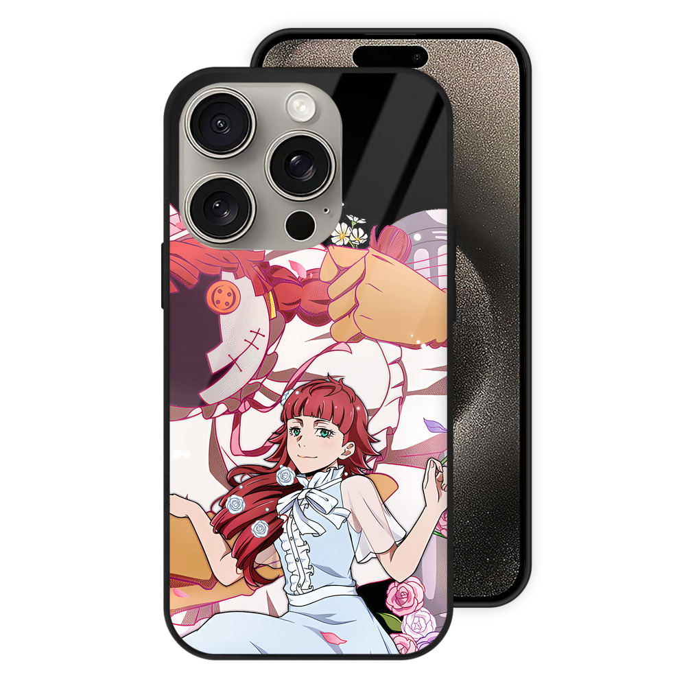 （画像用） 文豪ストレイドッグス Bungo Stray Dogs 【iPhone15Pro対応】スマホケース 耐衝撃＆黄変防止 背面ガラス