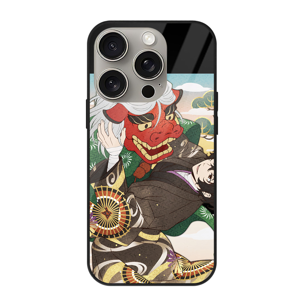 （画像用） 文豪ストレイドッグス Bungo Stray Dogs 【iPhone15Pro対応】スマホケース 耐衝撃＆黄変防止 背面ガラス