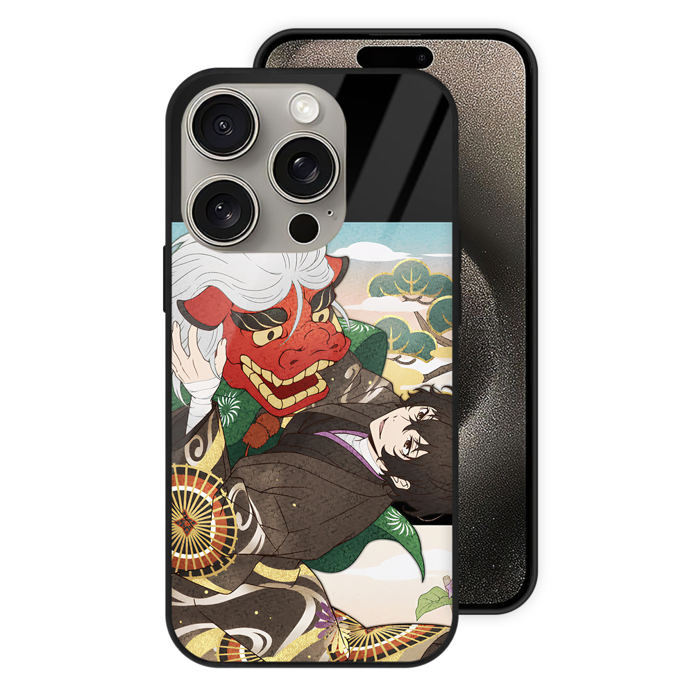（画像用） 文豪ストレイドッグス Bungo Stray Dogs 【iPhone15Pro対応】スマホケース 耐衝撃＆黄変防止 背面ガラス