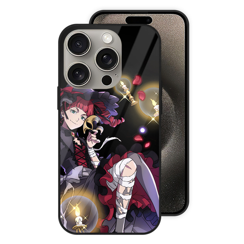 （画像用） 文豪ストレイドッグス Bungo Stray Dogs 【iPhone15Pro対応】スマホケース 耐衝撃＆黄変防止 背面ガラス