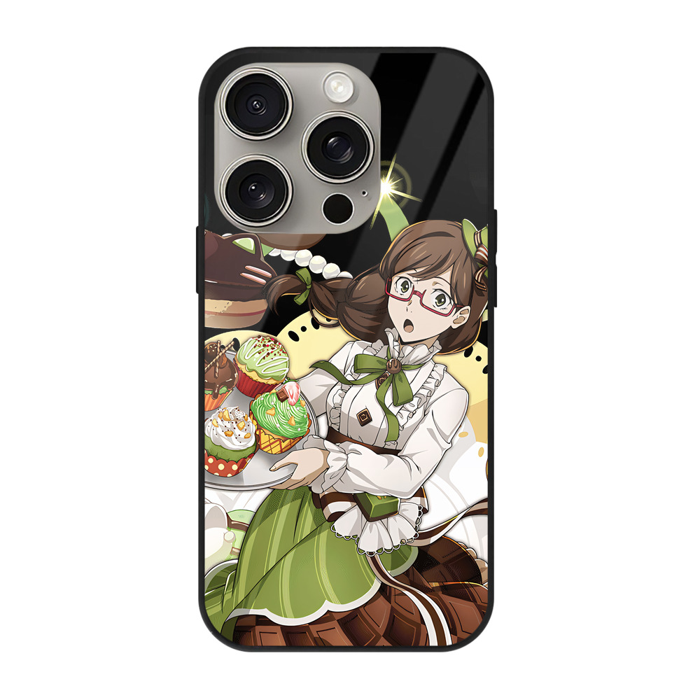 （画像用） 文豪ストレイドッグス Bungo Stray Dogs 【iPhone15Pro対応】スマホケース 耐衝撃＆黄変防止 背面ガラス