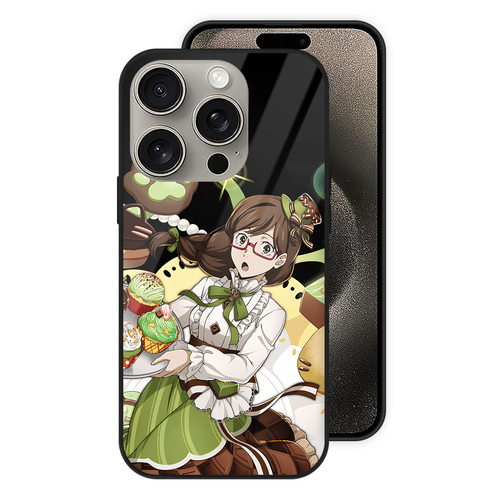 （画像用） 文豪ストレイドッグス Bungo Stray Dogs 【iPhone15Pro対応】スマホケース 耐衝撃＆黄変防止 背面ガラス