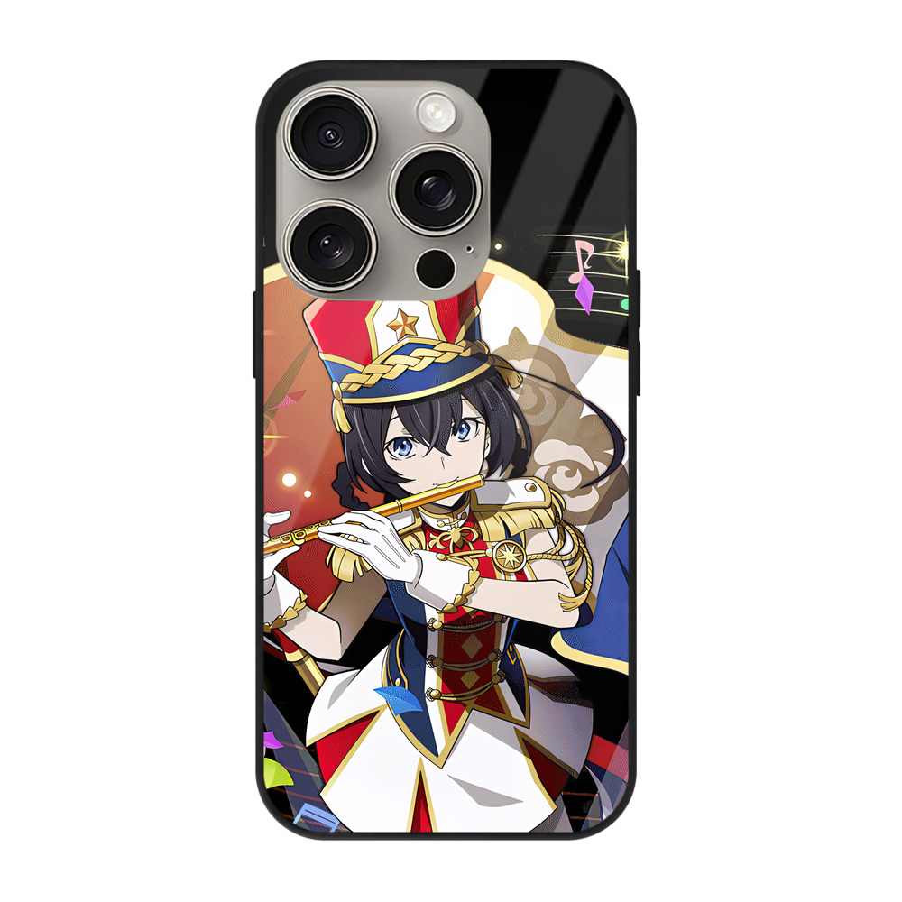 （画像用） 文豪ストレイドッグス Bungo Stray Dogs 【iPhone15Pro対応】スマホケース 耐衝撃＆黄変防止 背面ガラス