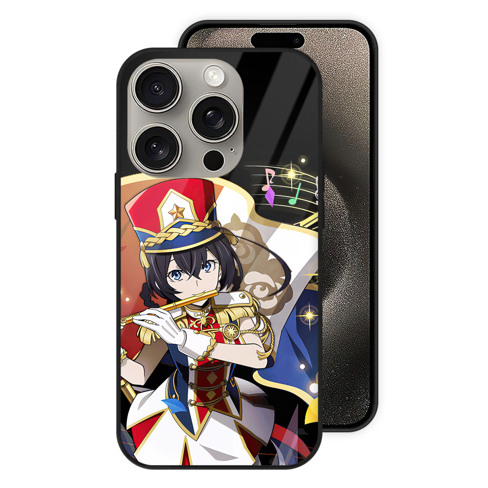 （画像用） 文豪ストレイドッグス Bungo Stray Dogs 【iPhone15Pro対応】スマホケース 耐衝撃＆黄変防止 背面ガラス