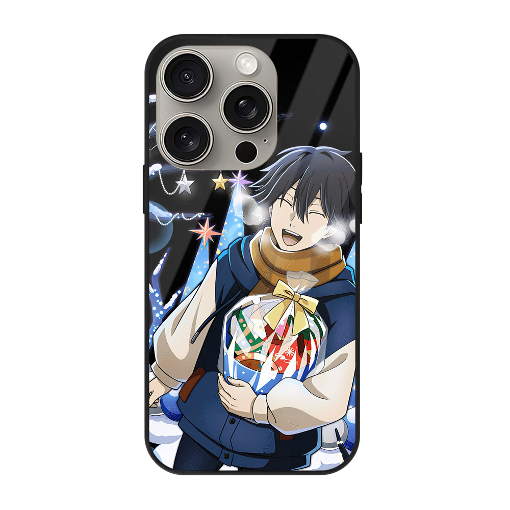 （画像用） 文豪ストレイドッグス Bungo Stray Dogs 【iPhone15Pro対応】スマホケース 耐衝撃＆黄変防止 背面ガラス