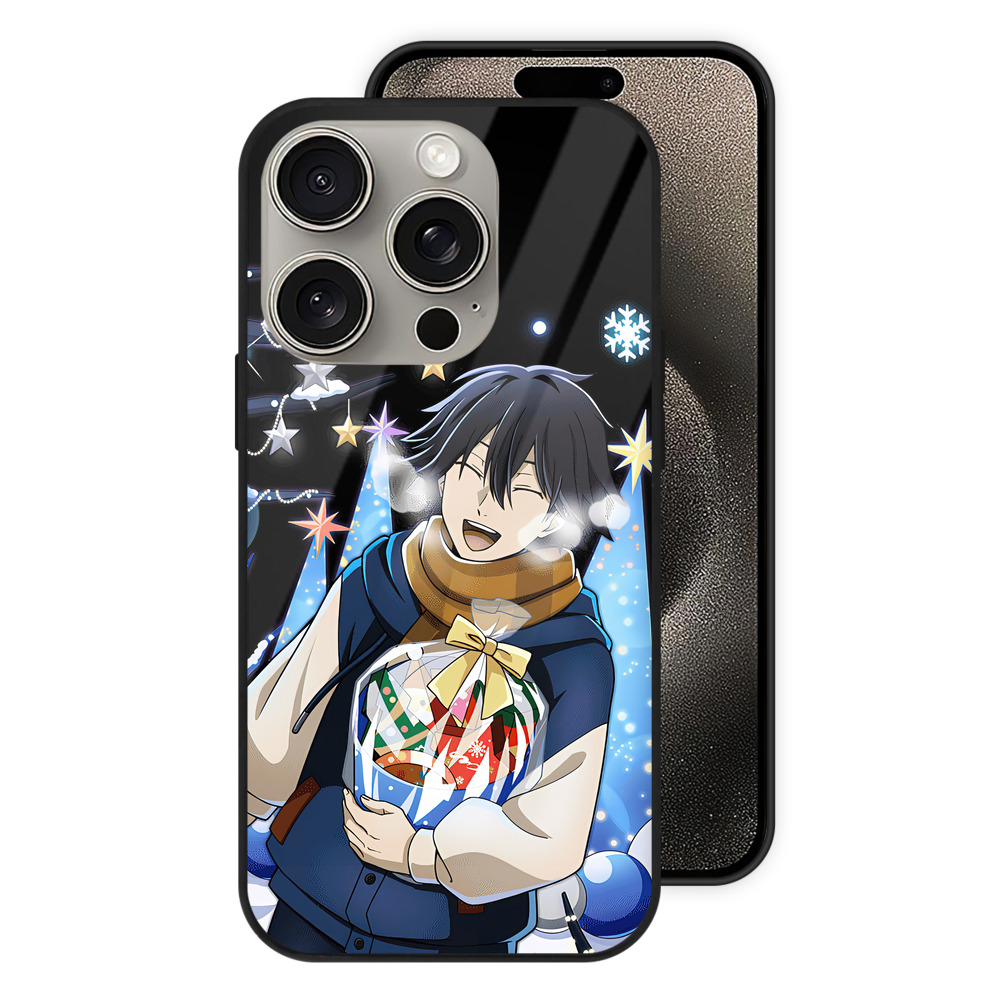 （画像用） 文豪ストレイドッグス Bungo Stray Dogs 【iPhone15Pro対応】スマホケース 耐衝撃＆黄変防止 背面ガラス