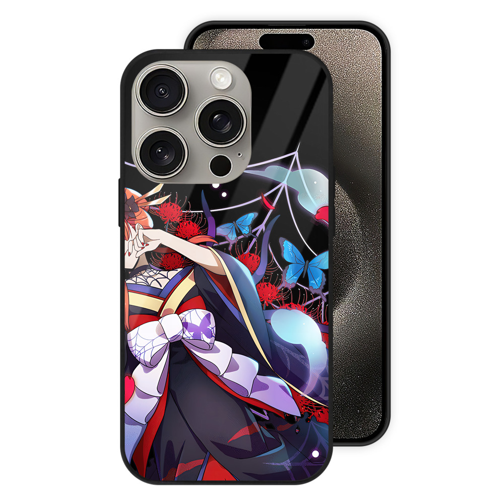 （画像用） 文豪ストレイドッグス Bungo Stray Dogs 【iPhone15Pro対応】スマホケース 耐衝撃＆黄変防止 背面ガラス