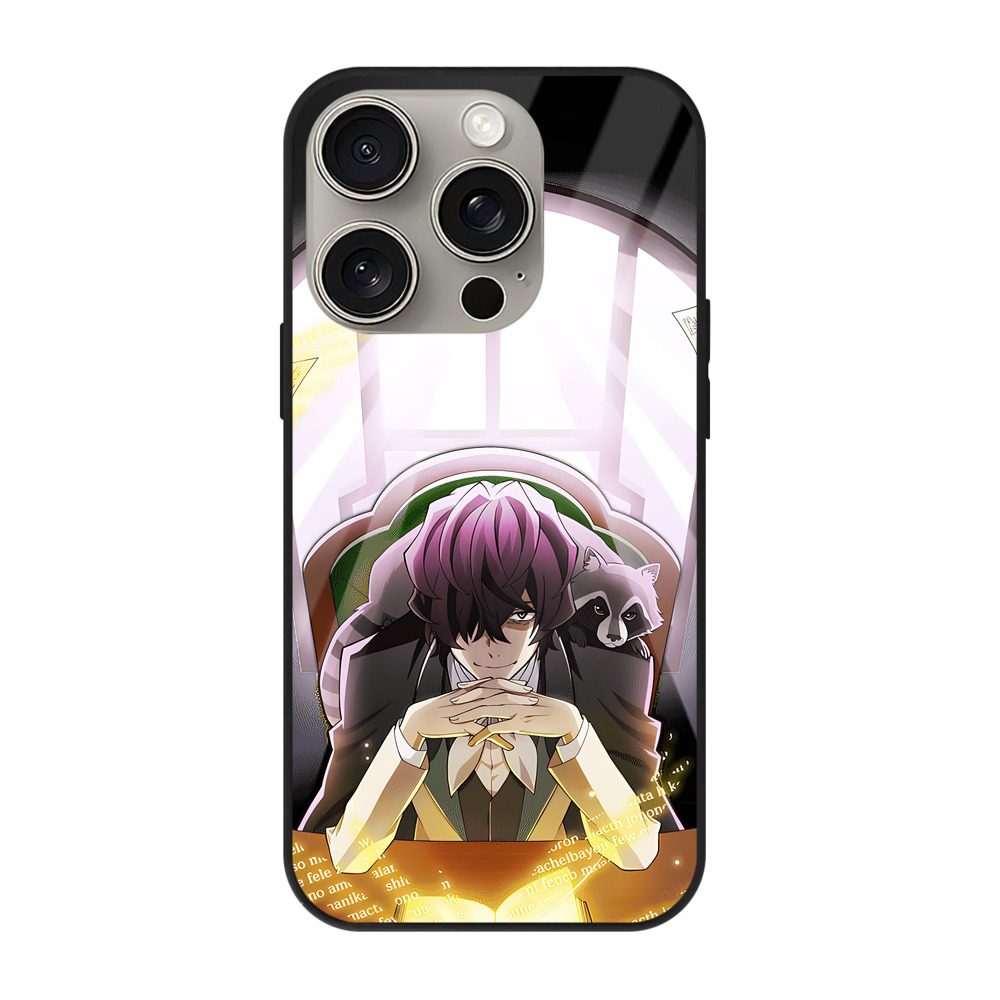 （画像用） 文豪ストレイドッグス Bungo Stray Dogs 【iPhone15Pro対応】スマホケース 耐衝撃＆黄変防止 背面ガラス