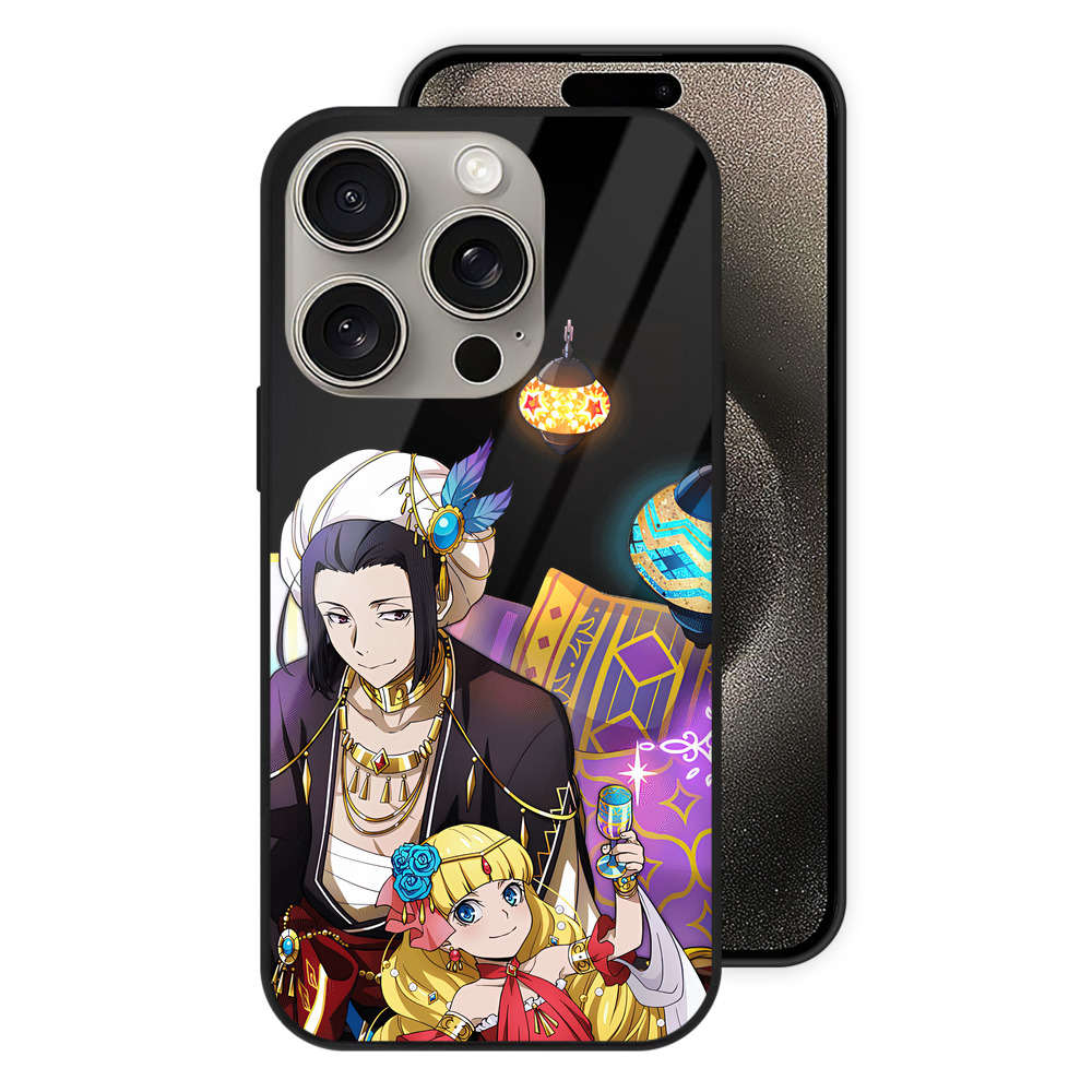 （画像用） 文豪ストレイドッグス Bungo Stray Dogs 【iPhone15Pro対応】スマホケース 耐衝撃＆黄変防止 背面ガラス