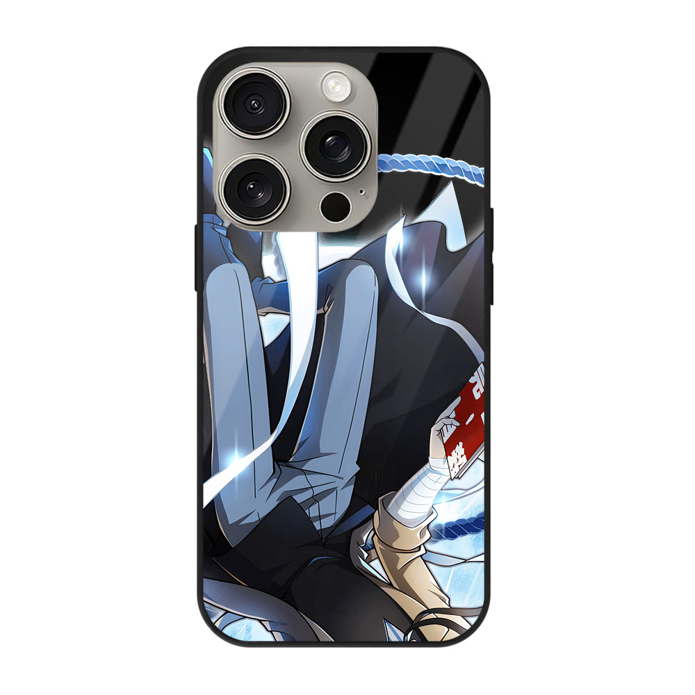 （画像用） 文豪ストレイドッグス Bungo Stray Dogs 【iPhone15Pro対応】スマホケース 耐衝撃＆黄変防止 背面ガラス