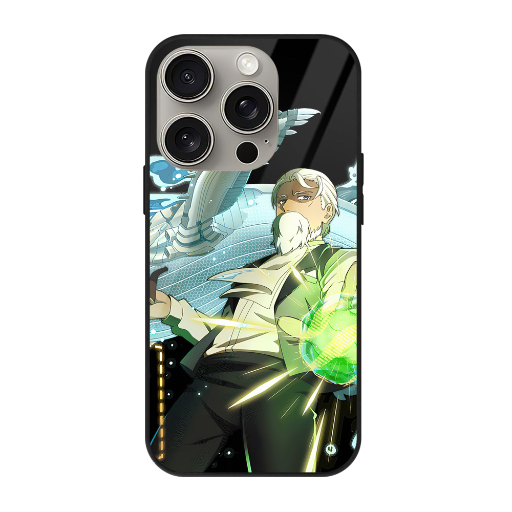 （画像用） 文豪ストレイドッグス Bungo Stray Dogs 【iPhone15Pro対応】スマホケース 耐衝撃＆黄変防止 背面ガラス