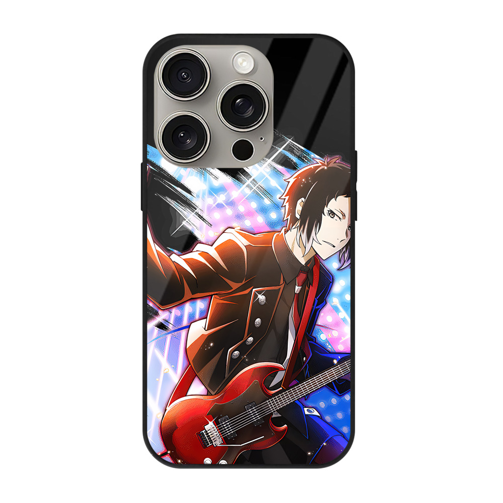 （画像用） 文豪ストレイドッグス Bungo Stray Dogs 【iPhone15Pro対応】スマホケース 耐衝撃＆黄変防止 背面ガラス