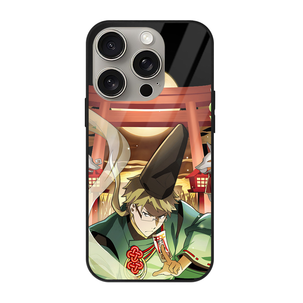 （画像用） 文豪ストレイドッグス Bungo Stray Dogs 【iPhone15Pro対応】スマホケース 耐衝撃＆黄変防止 背面ガラス