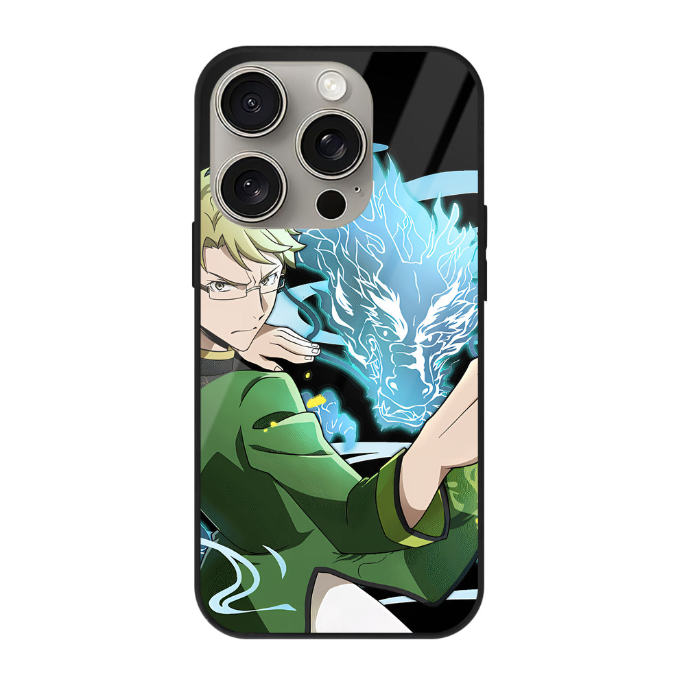 （画像用） 文豪ストレイドッグス Bungo Stray Dogs 【iPhone15Pro対応】スマホケース 耐衝撃＆黄変防止 背面ガラス