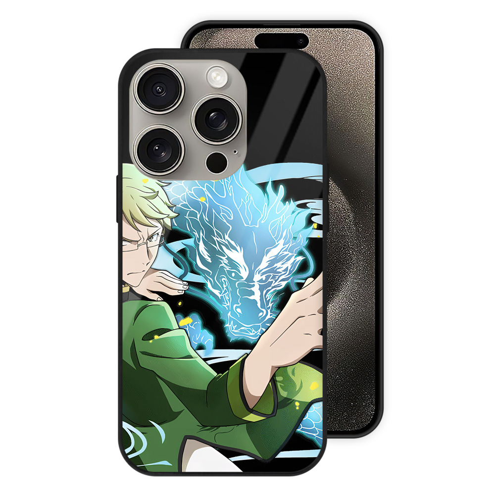（画像用） 文豪ストレイドッグス Bungo Stray Dogs 【iPhone15Pro対応】スマホケース 耐衝撃＆黄変防止 背面ガラス