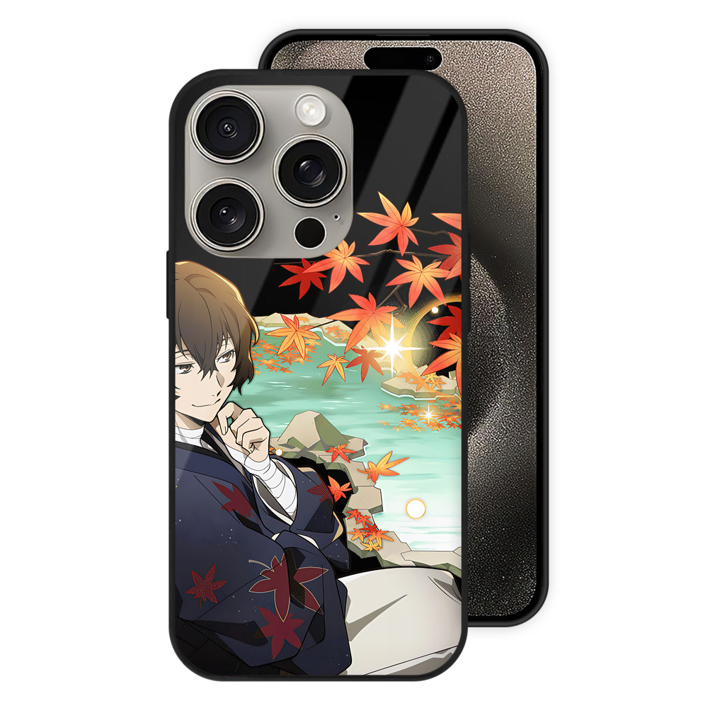 （画像用） 文豪ストレイドッグス Bungo Stray Dogs 【iPhone15Pro対応】スマホケース 耐衝撃＆黄変防止 背面ガラス