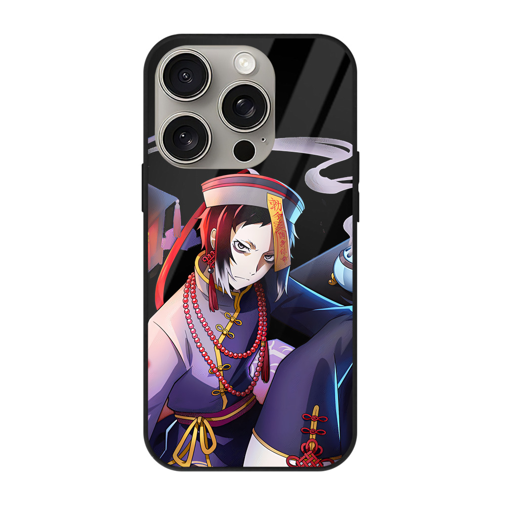 （画像用） 文豪ストレイドッグス Bungo Stray Dogs 【iPhone15Pro対応】スマホケース 耐衝撃＆黄変防止 背面ガラス