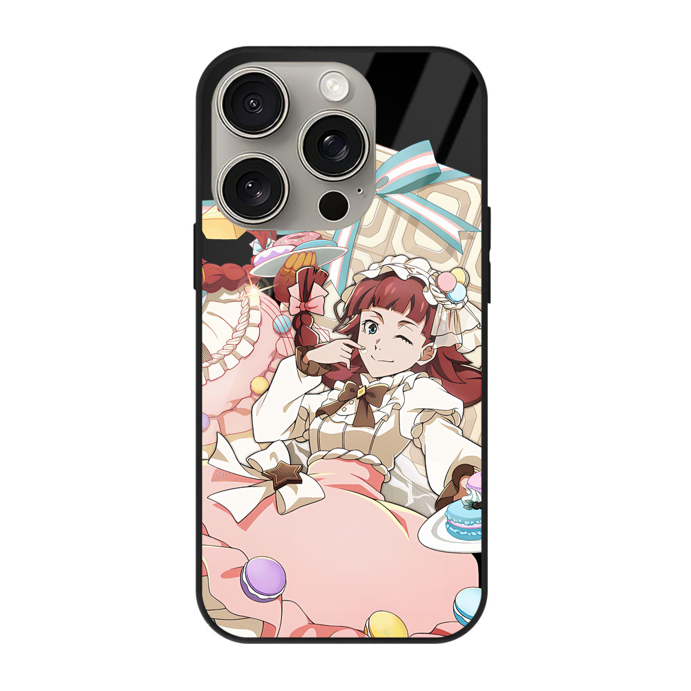 （画像用） 文豪ストレイドッグス Bungo Stray Dogs 【iPhone15Pro対応】スマホケース 耐衝撃＆黄変防止 背面ガラス