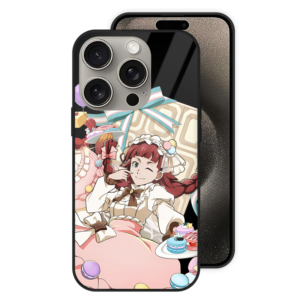 （画像用） 文豪ストレイドッグス Bungo Stray Dogs 【iPhone15Pro対応】スマホケース 耐衝撃＆黄変防止 背面ガラス