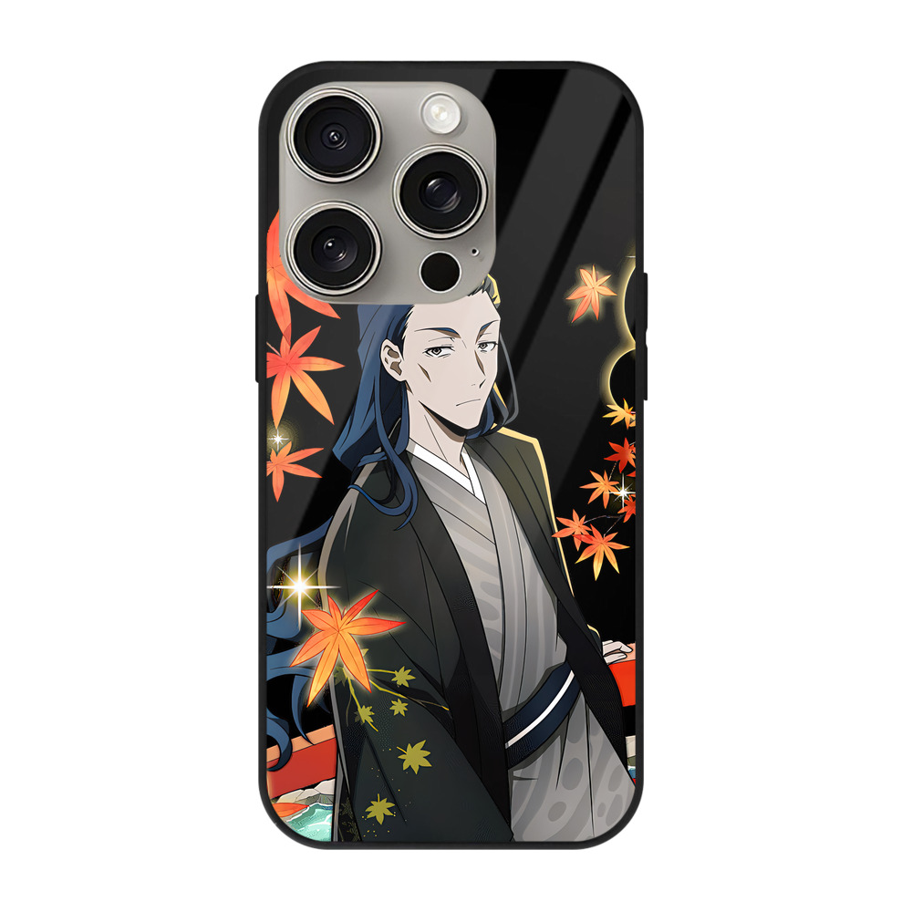 （画像用） 文豪ストレイドッグス Bungo Stray Dogs 【iPhone15Pro対応】スマホケース 耐衝撃＆黄変防止 背面ガラス