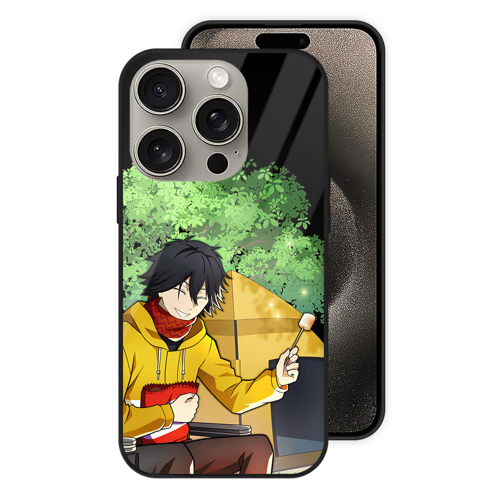 （画像用） 文豪ストレイドッグス Bungo Stray Dogs 【iPhone15Pro対応】スマホケース 耐衝撃＆黄変防止 背面ガラス