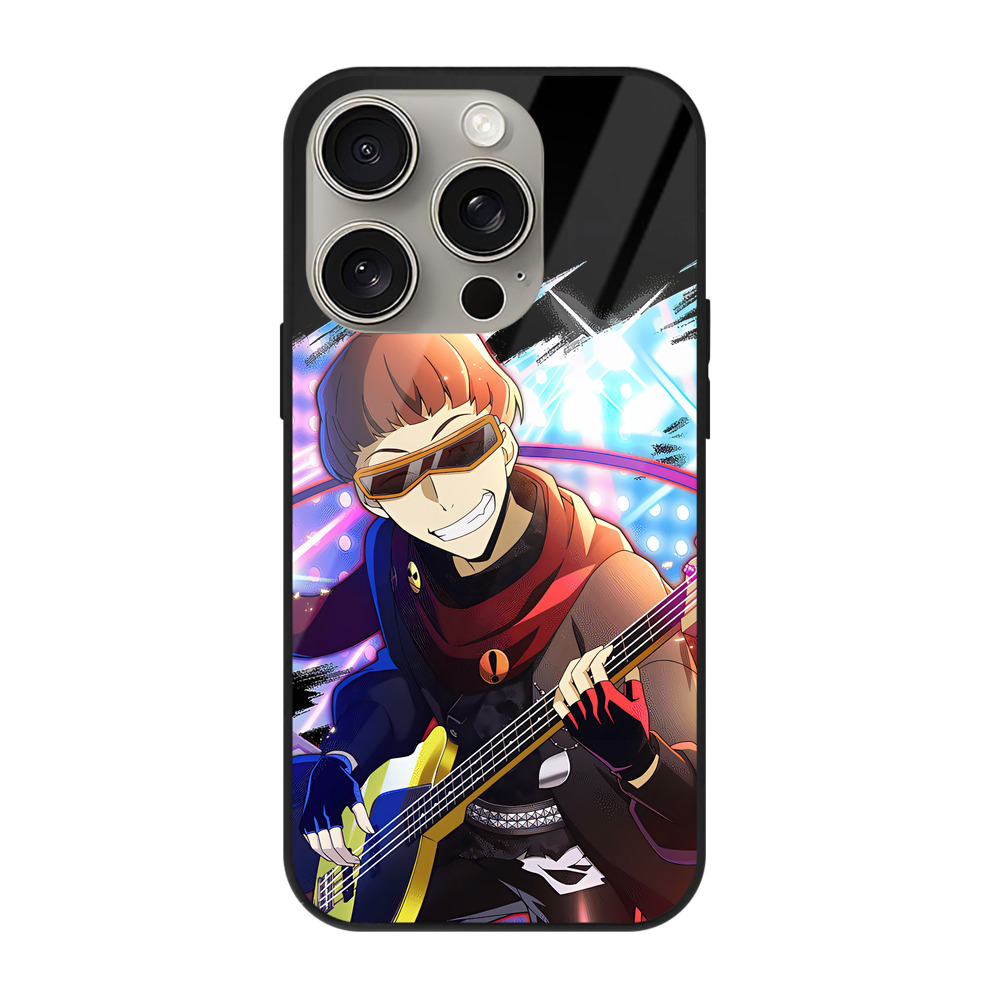 （画像用） 文豪ストレイドッグス Bungo Stray Dogs 【iPhone15Pro対応】スマホケース 耐衝撃＆黄変防止 背面ガラス