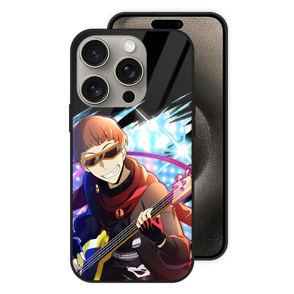 （画像用） 文豪ストレイドッグス Bungo Stray Dogs 【iPhone15Pro対応】スマホケース 耐衝撃＆黄変防止 背面ガラス