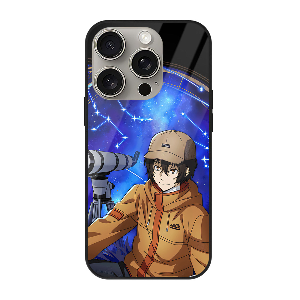 （画像用） 文豪ストレイドッグス Bungo Stray Dogs 【iPhone15Pro対応】スマホケース 耐衝撃＆黄変防止 背面ガラス