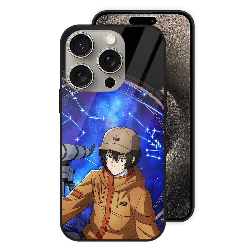 （画像用） 文豪ストレイドッグス Bungo Stray Dogs 【iPhone15Pro対応】スマホケース 耐衝撃＆黄変防止 背面ガラス