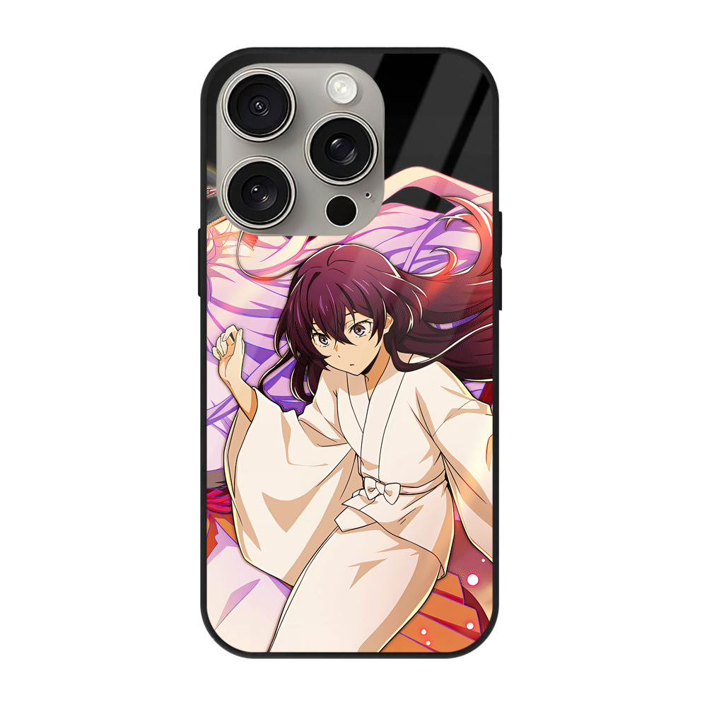（画像用） 文豪ストレイドッグス Bungo Stray Dogs 【iPhone15Pro対応】スマホケース 耐衝撃＆黄変防止 背面ガラス