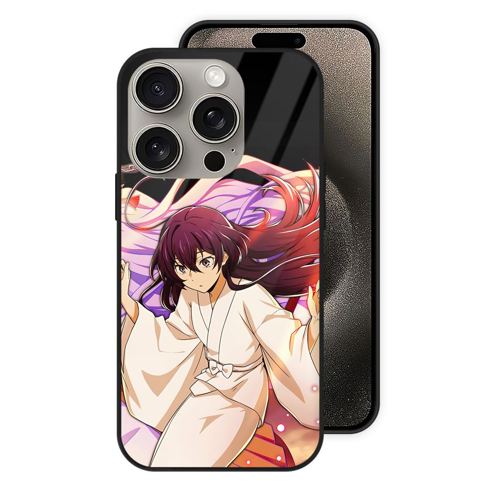 （画像用） 文豪ストレイドッグス Bungo Stray Dogs 【iPhone15Pro対応】スマホケース 耐衝撃＆黄変防止 背面ガラス